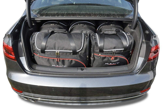 Kjust Kjust Reistassenset voor Audi A4 Sedan 2015-2024 - Set van 5 Tassen met 3 Roltassen en 2 Vliegtuigtassen Harvest Automotive 1