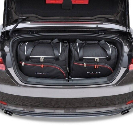 Kjust Kjust Reistassenset voor Audi A5 cabrio 2017-2024 - Set van 4 Tassen met 2 Sporttassen en 2 Vliegtuigtassen Harvest Automotive 1