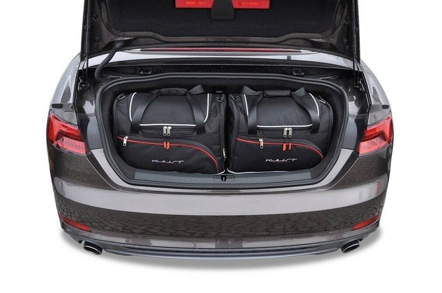 Kjust Kjust Reistassenset voor Audi A5 cabrio 2017-2024 - Set van 4 Tassen met 2 Sporttassen en 2 Vliegtuigtassen Harvest Automotive 1