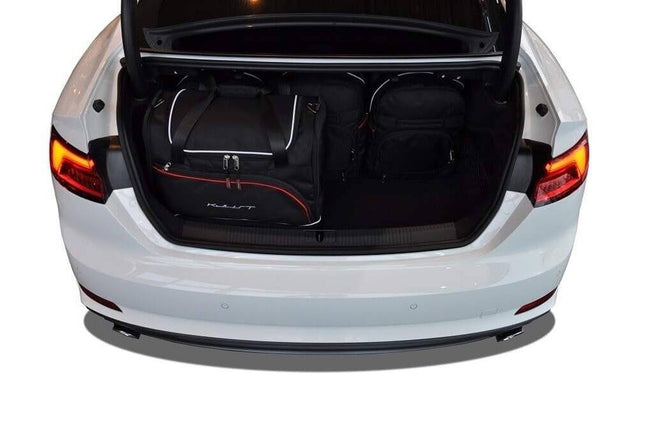 Kjust Kjust Reistassenset voor Audi A5 coupe 2017-2024 - Set van 5 Tassen met 3 Roltassen en 2 Sporttassen Harvest Automotive 2
