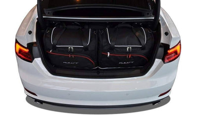 Kjust Reistassenset voor Audi A5 Coupe 2017-2024 - Set van 5 Tassen met 3 Roltassen en 2 Sporttassen
