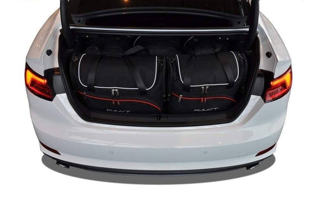 Kjust Kjust Reistassenset voor Audi A5 coupe 2017-2024 - Set van 5 Tassen met 3 Roltassen en 2 Vliegtuigtassen Harvest Automotive 1