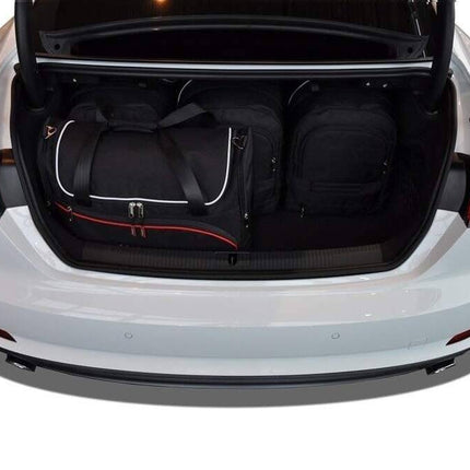 Kjust Kjust Reistassenset voor Audi A5 coupe 2017-2024 - Set van 5 Tassen met 3 Roltassen en 2 Vliegtuigtassen Harvest Automotive 2
