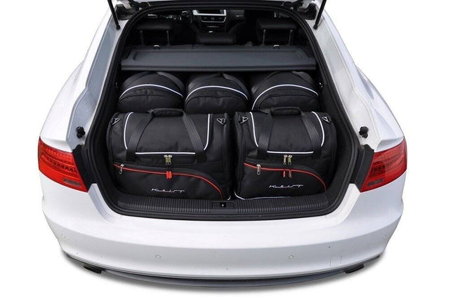 Kjust Kjust Reistassenset voor Audi A5 Sportback 2009-2017 - Set van 5 Tassen met 3 Roltassen en 2 Sporttassen Harvest Automotive 1