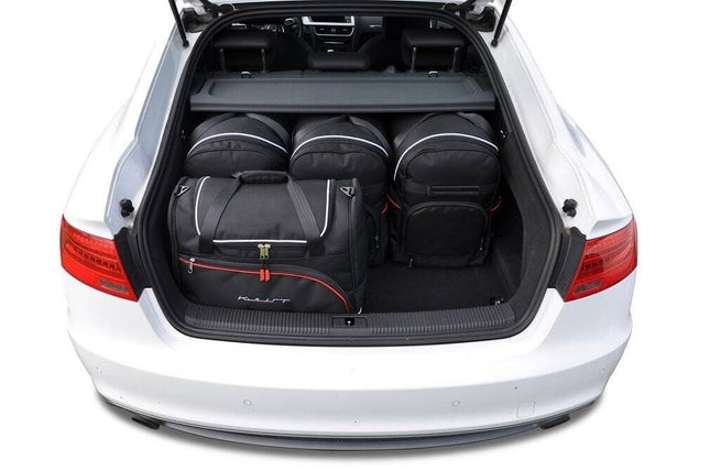 Kjust Kjust Reistassenset voor Audi A5 Sportback 2009-2017 - Set van 5 Tassen met 3 Roltassen en 2 Sporttassen Harvest Automotive 2