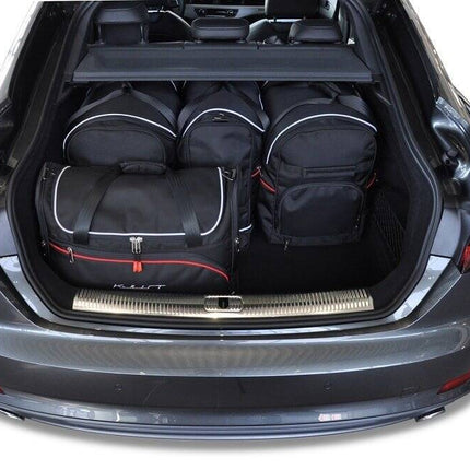 Kjust Kjust Reistassenset voor Audi A5 Sportback 2017-2024 - Set van 5 Tassen met 2 Roltassen 1 Sporttas en 2 Vliegtuigtassen Harvest Automotive 2