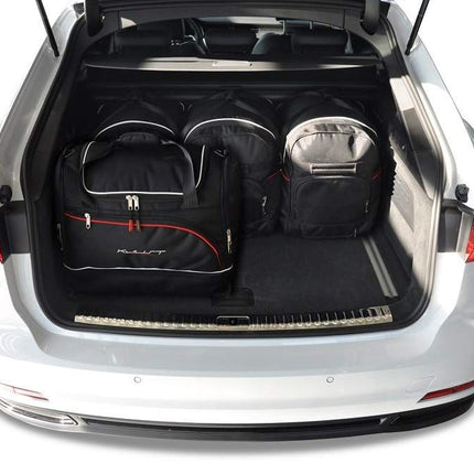 Kjust Kjust Reistassenset voor Audi A6 Avant 2018 - 2024 - Set van 5 Tassen met 3 Roltassen en 2 Sporttassen Harvest Automotive 2