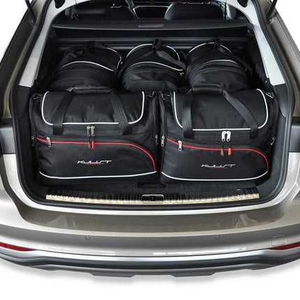 Kjust Kjust Reistassenset voor Audi A6 Avant 2018 - 2024 - Set van 5 Tassen met 3 Roltassen en 2 Vliegtuigtassen Harvest Automotive 1