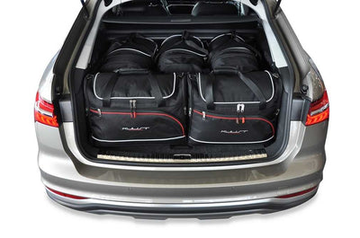 Kjust Reistassenset voor Audi A6 Avant 2018-2024 - Set van 5 Tassen met 3 Roltassen en 2 Vliegtuigtassen