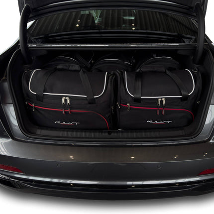 Kjust Kjust Reistassenset voor Audi A6 Sedan 2018-2024 - Set van 5 Tassen met 3 Roltassen en 2 Vliegtuigtassen Harvest Automotive 1