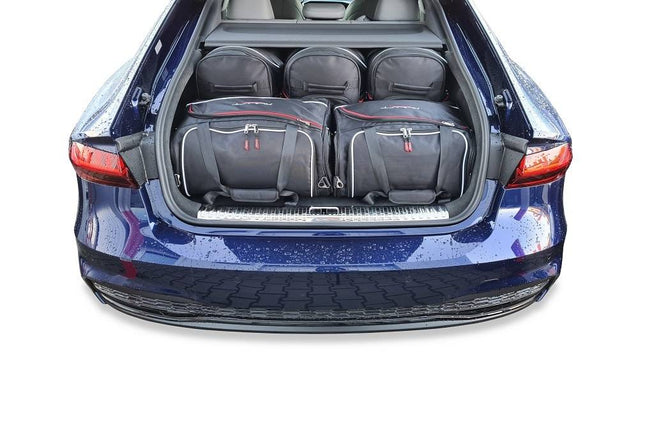 Kjust Kjust Reistassenset voor Audi A7 Sportback vanaf 2018 - Set van 5 Tassen met 3 Roltassen en 2 Vliegtuigtassen Harvest Automotive 1