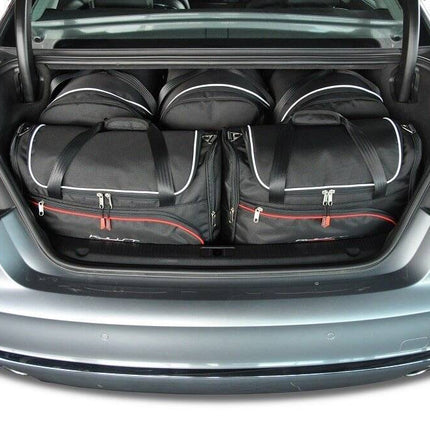 Kjust Kjust Reistassenset voor Audi A8 Sedan 2010-2018 - Set van 5 Tassen met 3 Roltassen en 2 Vliegtuigtassen Harvest Automotive 1