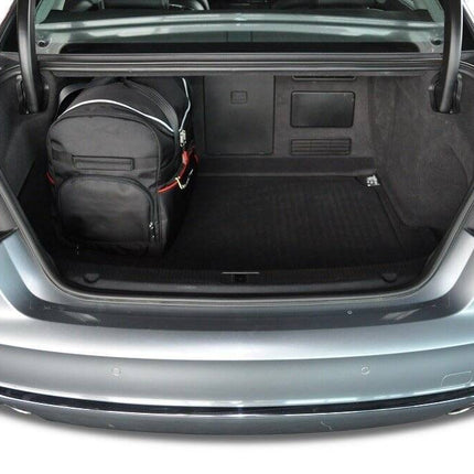 Kjust Kjust Reistassenset voor Audi A8 Sedan 2010-2018 - Set van 5 Tassen met 3 Roltassen en 2 Vliegtuigtassen Harvest Automotive 5