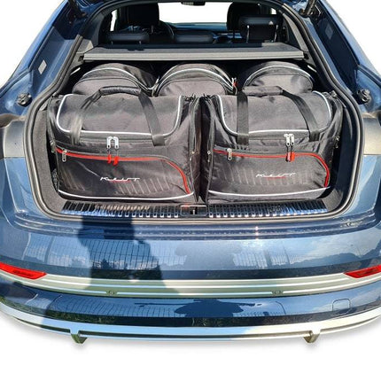 Kjust Kjust Reistassenset voor Audi e-tron Sportback 2020-2023 - Set van 5 Tassen met 3 Roltassen en 2 Vliegtuigtassen Harvest Automotive 6