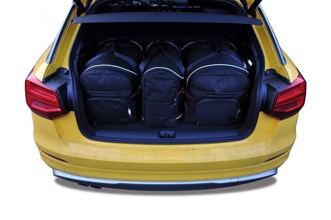 Kjust Kjust Reistassenset voor Audi Q2 vanaf 2016 - Set van 3 Tassen met 2 Roltassen en 1 Vliegtuigtas Harvest Automotive 1
