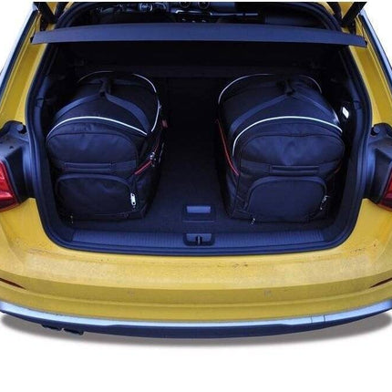 Kjust Kjust Reistassenset voor Audi Q2 vanaf 2016 - Set van 3 Tassen met 2 Roltassen en 1 Vliegtuigtas Harvest Automotive 2