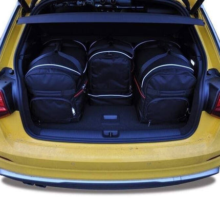 Kjust Kjust Reistassenset voor Audi Q2 vanaf 2016 - Set van 4 Tassen met 2 Roltassen 1 Sporttas en 1 Vliegtuigtas Harvest Automotive 2
