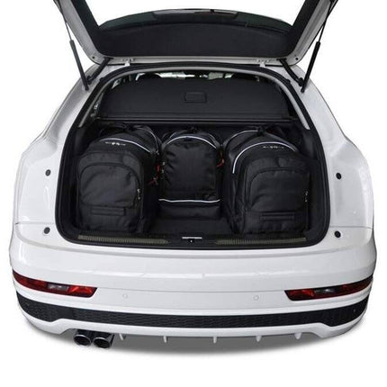 Kjust Kjust Reistassenset voor Audi Q3 2011 - 2019 - Set van 4 Tassen met 2 Roltassen en 2 Sporttassen Harvest Automotive 2