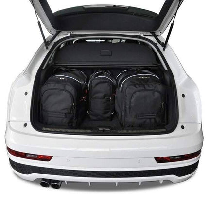Kjust Kjust Reistassenset voor Audi Q3 2011 - 2019 - Set van 4 Tassen met 2 Roltassen en 2 Vliegtuigtassen Harvest Automotive 2
