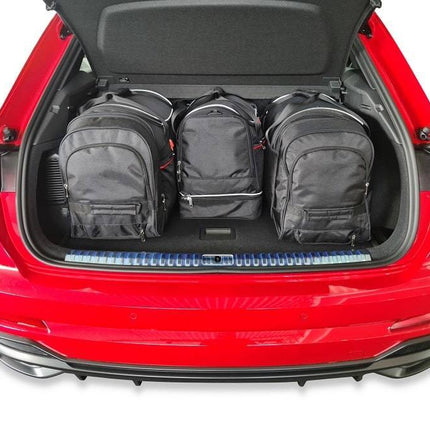 Kjust Kjust Reistassenset voor Audi Q3 vanaf 2019 - Set van 4 Tassen met 2 Roltassen 1 Sporttas en 1 Vliegtuigtas Harvest Automotive 2