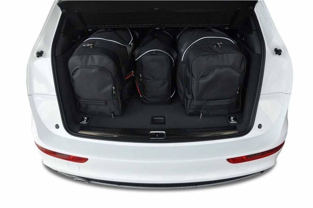 Kjust Kjust Reistassenset voor Audi Q5 2008-2017 - Set van 4 Tassen met 2 Roltassen en 2 Vliegtuigtassen Harvest Automotive 2