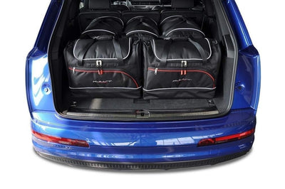 Kjust Reistassenset voor Audi Q7 Vanaf 2015 - Set van 5 Tassen met 3 Roltassen en 2 Sporttassen