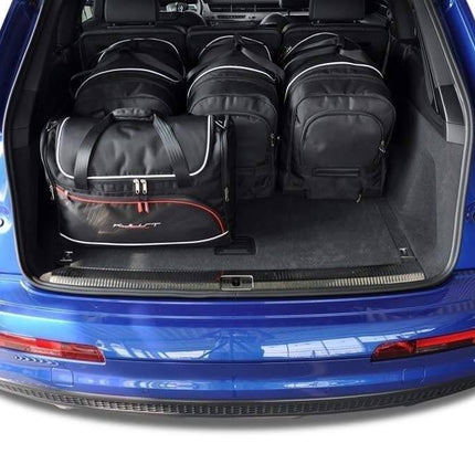 Kjust Kjust Reistassenset voor Audi Q7 Vanaf 2015 - Set van 5 Tassen met 3 Roltassen en 2 Vliegtuigtassen Harvest Automotive 2