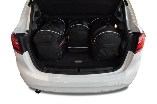 Kjust Kjust Reistassenset voor BMW 2 serie Active Tourer 2014-2022 - Set van 4 Tassen met 2 Roltassen 1 Sporttas en 1 Vliegtuigtas Harvest Automotive 2