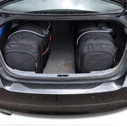 Kjust Kjust Reistassenset voor BMW 3 serie Sedan 2005-2010 - Set van 4 Tassen met 2 Roltassen en 2 Vliegtuigtassen Harvest Automotive 3