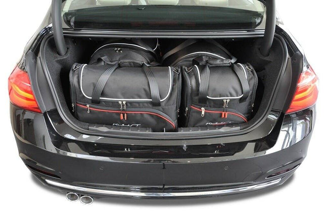 Kjust Kjust Reistassenset voor BMW 3 serie Sedan 2012-2019 - Set van 4 Tassen met 2 Roltassen en 2 Vliegtuigtassen Harvest Automotive 1