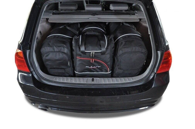 Kjust Kjust Reistassenset voor BMW 3 serie Touring 2005-2010 - Set van 4 Tassen met 2 Roltassen en 2 Sporttassen Harvest Automotive 1