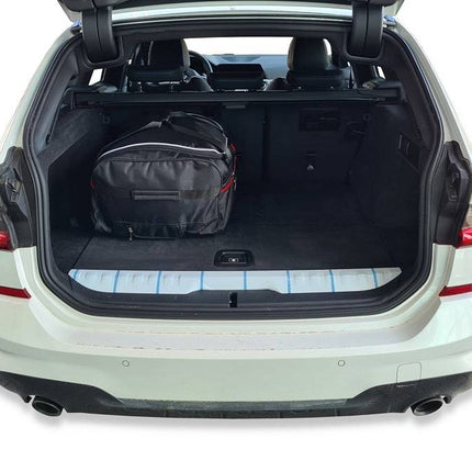 Kjust Kjust Reistassenset voor BMW 3 serie Touring vanaf 2019 - Set van 4 Tassen met 2 Roltassen en 2 Vliegtuigtassen Harvest Automotive 4
