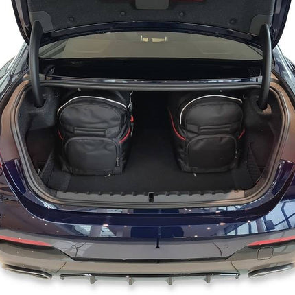 Kjust Kjust Reistassenset voor BMW 4 serie coupe vanaf 2020 - Set van 5 Tassen met 2 Roltassen 1 Sporttas en 2 Vliegtuigtassen Harvest Automotive 4
