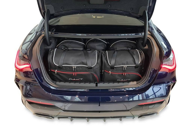 Kjust Kjust Reistassenset voor BMW 4 serie coupe vanaf 2020 - Set van 5 Tassen met 2 Roltassen 1 Sporttas en 2 Vliegtuigtassen Harvest Automotive 1