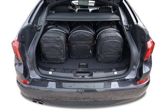 Kjust Kjust Reistassenset voor BMW 5 serie GT 2009-2017 - Set van 4 Tassen met 3 Roltassen en 1 Vliegtuigtas Harvest Automotive 2
