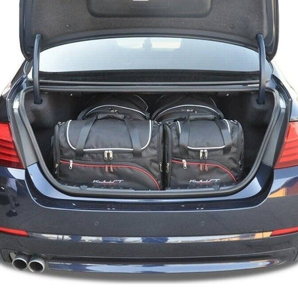 Kjust Kjust Reistassenset voor BMW 5 serie Sedan 2010-2017 - Set van 4 Tassen met 2 Roltassen en 2 Vliegtuigtassen Harvest Automotive 1
