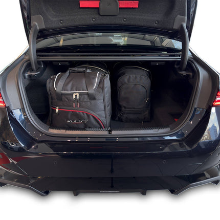 Kjust Kjust Reistassenset voor BMW 5 serie Sedan vanaf 2023 - Set van 4 Tassen met 2 Roltassen en 2 Sporttassen Harvest Automotive 2