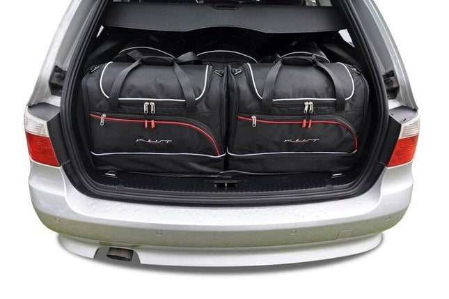 Kjust Kjust Reistassenset voor BMW 5 serie Touring 2004-2010 - Set van 5 Tassen met 3 Roltassen en 2 Sporttassen Harvest Automotive 1