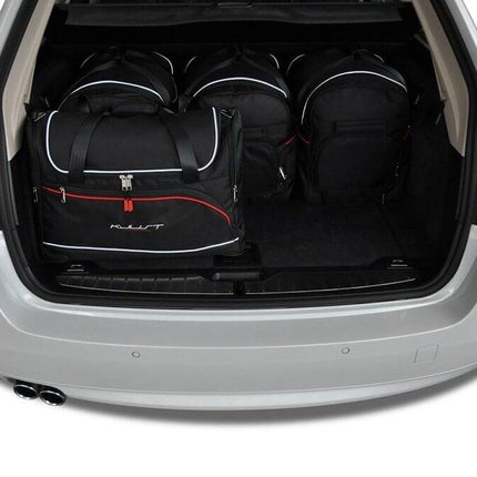 Kjust Kjust Reistassenset voor BMW 5 serie Touring 2010-2017 - Set van 5 Tassen met 3 Roltassen en 2 Vliegtuigtassen Harvest Automotive 2