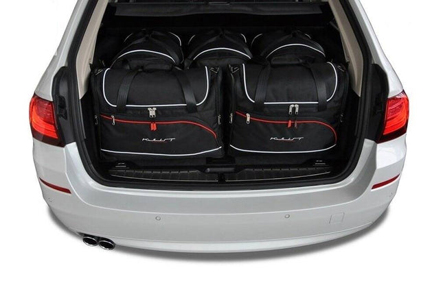 Kjust Kjust Reistassenset voor BMW 5 serie Touring 2010-2017 - Set van 5 Tassen met 3 Roltassen en 2 Vliegtuigtassen Harvest Automotive 1