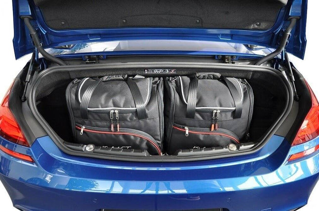 Kjust Kjust Reistassenset voor BMW 6 serie cabrio 2011-2019 - Set van 4 Tassen met 2 Sporttassen en 2 Vliegtuigtassen Harvest Automotive 1