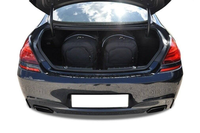 Kjust Kjust Reistassenset voor BMW 6 serie Gran coupe 2012-2019 - Set van 4 Tassen met 2 Roltassen en 2 Vliegtuigtassen Harvest Automotive 2