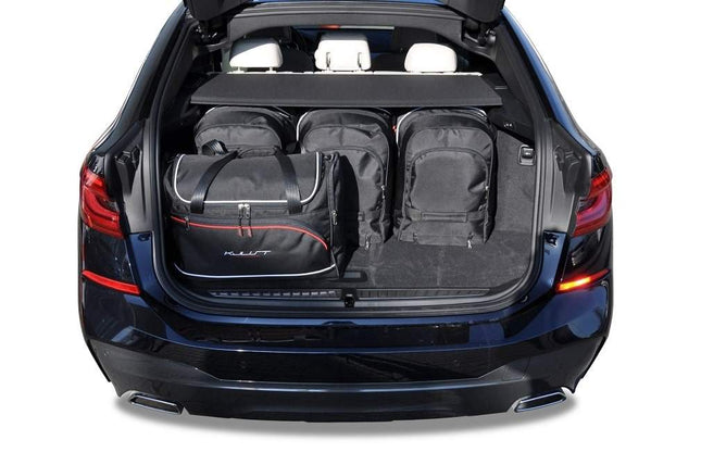 Kjust Kjust Reistassenset voor BMW 6 serie GT 2017-2024 - Set van 5 Tassen met 3 Roltassen en 2 Vliegtuigtassen Harvest Automotive 2