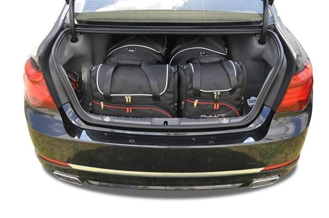 Kjust Kjust Reistassenset voor BMW 7 serie 2008-2015 - Set van 4 Tassen met 2 Roltassen en 2 Vliegtuigtassen Harvest Automotive 1