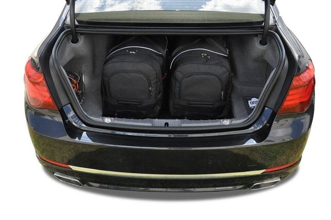Kjust Kjust Reistassenset voor BMW 7 serie 2008-2015 - Set van 4 Tassen met 2 Roltassen en 2 Vliegtuigtassen Harvest Automotive 2