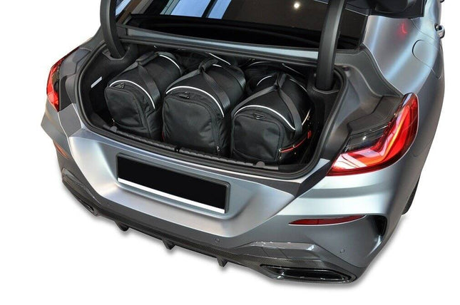 Kjust Kjust Reistassenset voor BMW 8 serie Gran coupe vanaf 2019 - Set van 5 Tassen met 2 Roltassen 1 Sporttas en 2 Vliegtuigtassen Harvest Automotive 1