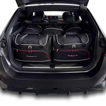 Kjust Kjust Reistassenset voor BMW i5 Touring vanaf 2023 - Set van 5 Tassen met 3 Roltassen en 2 Vliegtuigtassen Harvest Automotive 1