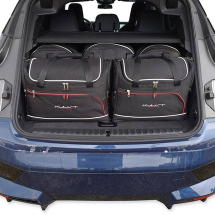 Kjust Kjust Reistassenset voor BMW iX vanaf 2022 - Set van 5 Tassen met 3 Roltassen en 2 Vliegtuigtassen Harvest Automotive 1