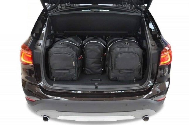 Kjust Kjust Reistassenset voor BMW X1 2015-2022 - Set van 4 Tassen met 2 Roltassen en 2 Vliegtuigtassen Harvest Automotive 2