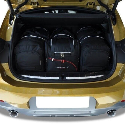 Kjust Kjust Reistassenset voor BMW X2 2018-2023 - Set van 4 Tassen met 2 Roltassen 1 Sporttas en 1 Vliegtuigtas Harvest Automotive 1